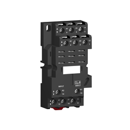Square D RPZF3 250 Volt 16 Amp 35 mm Din Rail/Panel Mount Screw Clamp Terminal Relay Socket