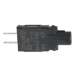 ZB6EM0B – Complete body for pilot lights, Harmony XB6, light block with body/fixing collar neon bulb 230 V