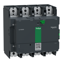 LC1G8004EHEN – Contactor, high power, TeSys Giga 800, 4 pole/NO, AC-1