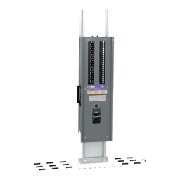 SQD QONQ42MS400 LOAD CENTER INTERIOR, QO, MAIN BREAKER, 400A, AL BUS, 42 POLE SPACES, 1 PHASE, 3 WIRE, NQ ENCLOSURE