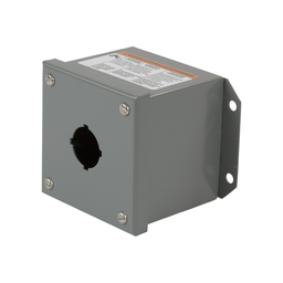 Square D 9001KYAF1 4.18 x 5.24 x 3.63 Inch NEMA 1/3/13 1-Hole Push Button Control Station Enclosure