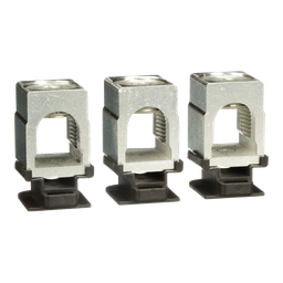 CU250JD – Circuit breaker accessory, PowerPacT J, lug kit, mechanical, 150A to 250A, 1/0 to 300kcmil, copper, qty 3