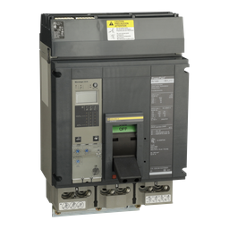 PJA36120U41A – Circuit breaker, PowerPacT P, 1200A, 3 pole, 600VAC, 25kA, I-Line, Micrologic 3.0A, 80%, ABC