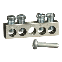 PK4GTABP – Load center accessory, QO/Homeline, ground bar kit, 4 terminals