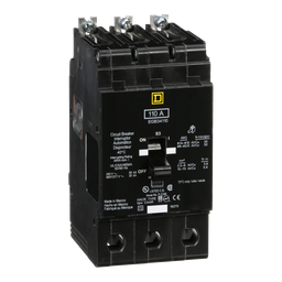 EGB34110 – Mini circuit breaker, E-Frame, 110A, 3 pole, 480Y/277VAC, 65kA max, bolt on