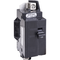 QOM125VHCP – Main breaker, QO, 125A, 2 pole, 120/240VAC, 22kA, bolt on, consumer pack