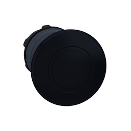 ZB5AT2 – Head for non illuminated pushbutton, Harmony XB5, plastic, black, mushroom 40mm, 22mm, latching push pull