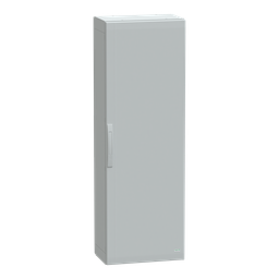 NSYPLA1553G – Floor standing polyester enclosure, Thalassa PLA, plain door, completely sealed, 1500x500x320mm, IP65, IK10