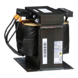 9070T1000D50 – Transformer, Type T, industrial control, 1000VA, 1 phase, 240/416/480/600V primary, 99/120/130V secondary, 115C rise