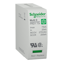 M9LC275 – surge arrester cartridge, Multi9 PRD1 75r, 1P, 240 V