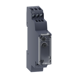 RE17LAMW – single function relay, Harmony Timer Relays, 0.7A, 1CO, 0,1s..100h, on delay, solid state output, 24..240V AC DC