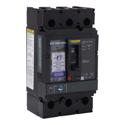 JJL36175AA – Circuit breaker, PowerPacT J, 175A, 3 pole, 600VAC, 25kA, lugs, thermal magnetic, 80%, aux