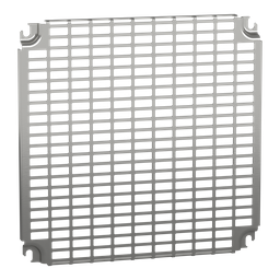 NSYMR44 – Monobloc perforated plates H400xW400mm with universal perforations 11x26mm