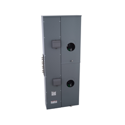 EZMK332400 – Branch unit, EZ Meter-Pak, 400A, 2 x 7 jaw sockets, 208Y/120VAC, manual bypass, ringless, 1200A Cu busbar