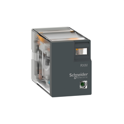 RXM2LB1B7 – miniature, Harmony Electromechanical Relays, 5A, 2CO, without LED, 24V AC