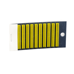 AR1MC012 – Marker, Linergy TR cable ends, red, clipin type, character 2, Numeric, set of 200