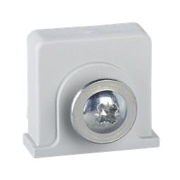 NSYTCSPLM – plastic nut and self taping screw placed in the notches of PLM for DIN rail