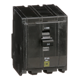 QO330VH – Mini circuit breaker, QO, 30A, 3 pole, 120/240VAC, 22kA, plug in