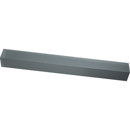 LDB1210 – Wireway, Square-Duct, 12 inch by 12 inch, 10 feet long, hinged cover, N1 paint, NEMA 1