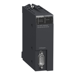 BMECXM0100H – communication module, Modicon X80, CANopen, master, hardened