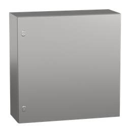 NSYS3X8830 – Wall mounted enclosure, PanelSeT S3X, stainless steel 304L, plain door, 800x800x300mm, IP66