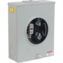 UTRS212C – Meter socket, ringless, 1 phase, 3 wire, 4 jaws, Series A, no bypass, no jaw release