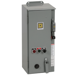 8539SCASP3 – NEMA Combination Starter, Type S, HHL electronic motor circuit protector, Size 1, 27A, 3 phase, 120VAC coil, NEMA 12