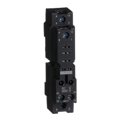 RPZF1 – Harmony, plugin relay socket, mixed contact, 16 A, 250 V, screw clamp, for RPM1 relays