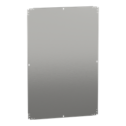 NSYMM128 – Plain mounting plate H1200xW800mm made of galvanised sheet steel