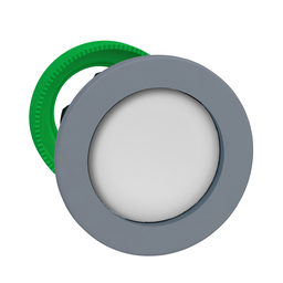ZB5FACUST04 – FLUSH MOUNTED WHITE PUSHBUTTON HEAD RECE