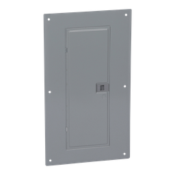 HOMC24UC – Replacement cover, Homeline, for 24 space load center, combination flush and surface, gray