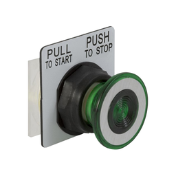 SQD 9001SKR9G Push-button head, Har