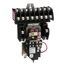8903LXO1000V02 – Contactor, Type L, multipole lighting, mechanically held, 30A, 10 pole, 600 V, 110/120 VAC 50/60 Hz coil, open style