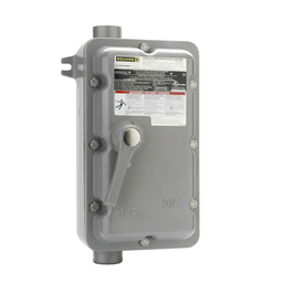 B100X – Circuit breaker enclosure, PowerPacT B, 15A to 100A, 2 and 3 pole, NEMA 7/9, cast aluminum, surface mount