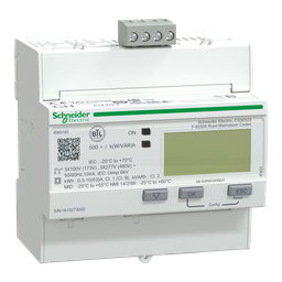 A9MEM3165 – iEM3165 energy meter – 63 A – BACnet – 1 digital I – 1 digital O – multi-tariff – MID