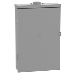 QO116M100PRB – Load center, QO, 1 phase, 16 spaces, 24 circuits, 100A convertible main breaker, PoN, NEMA3R