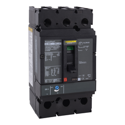 JLF36200 – Circuit breaker, PowerPacT J, 200A, 3 pole, 600VAC, 50kA, busbar, thermal magnetic, 80%
