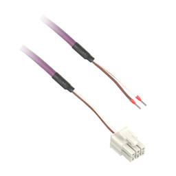 VW3L1R000R30 – commissioning cable, Lexium ILA, ILE, ILS, for connection with flying leads