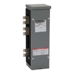 EZM1EXT6 – Meter accessory, EZ Meter-Pak, bus extension, 1 phase, 1200A bus, 6in W