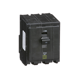 QO315 – Mini circuit breaker, QO, 15A, 3 pole, 120/240VAC, 10kA, plug in