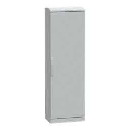 NSYPLAZT1553G – Floor standing polyester enclosure, Thalassa PLA, open bottom, ventilated canopy, 1500x500x320mm, IP44, IK10