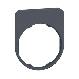 ZBYFPCUST02 – LEGEND PLATE FOR FLUSH