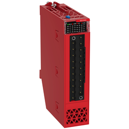 BMXSDI1602 – safety discrete input module, Modicon X80, 16 inputs, 24V DC positive