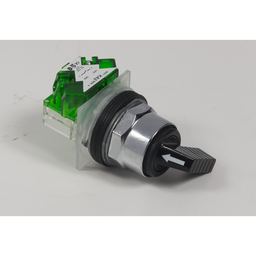 9001KS11FBH5 – Selector switch, Harmony 9001K, metal, long handle, black, 30mm, 2 positions, stay put, 1 NO