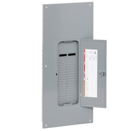 QO142L225PGC – Load center, QO, 1 phase, 42 spaces, 52 circuits, 225A convertible main lugs, PoN, NEMA1, gnd bar, combo cover