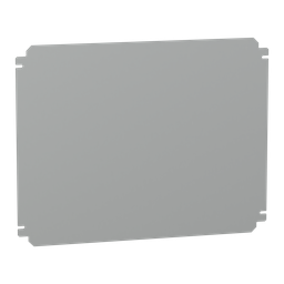 NSYMM45SB – Plain mounting plate H400xW500mm made of galvanised sheet steel