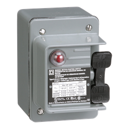 2510KW2C – Switch, manual, 30A, 3 pole, 10 HP at 575 VAC, three phase, toggle operated, red 440/600 VAC indicator, NEMA 4 enclosure