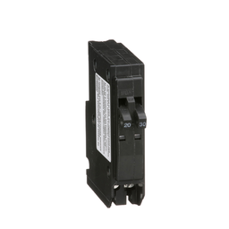 QO2030 – Tandem mini circuit breaker, QO, 1 x 1 pole at 20A, 1 x 1 pole at 30A, 120/240VAC, 10kA, plug in