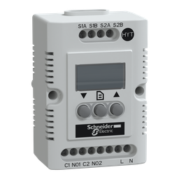 NSYCCOHYT120VID – Climasys CC – electronic hygrotherm – 95 to 135V – temp -40 to 80 C – Hr 20 to 80%