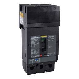 JLA36150 – Circuit breaker, PowerPacT J, 150A, 3 pole, 600VAC, 50kA, I-Line, thermal magnetic, 80%, ABC